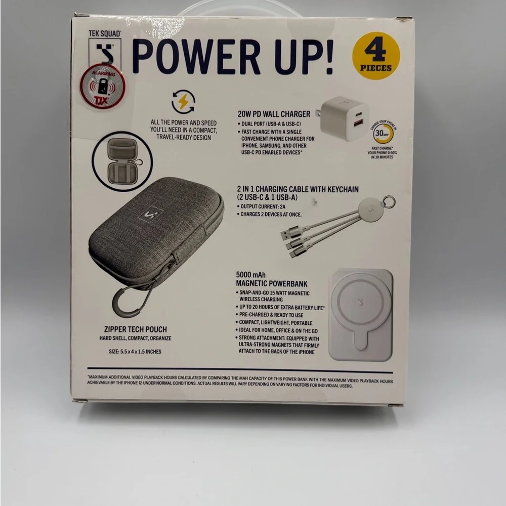Rapid Charge Powerbank Bundle - Gray